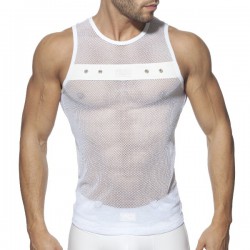 Mesh Tanktop ADF76 Wit